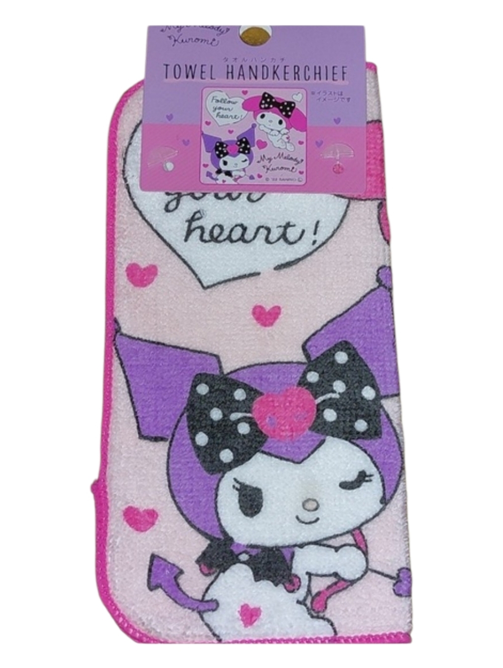 My Melody & Kuromi Towel Handkerchief